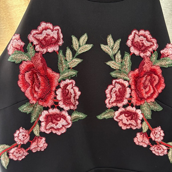 GUESS Floral Embroidered Mini Dress - Picture 10 of 11
